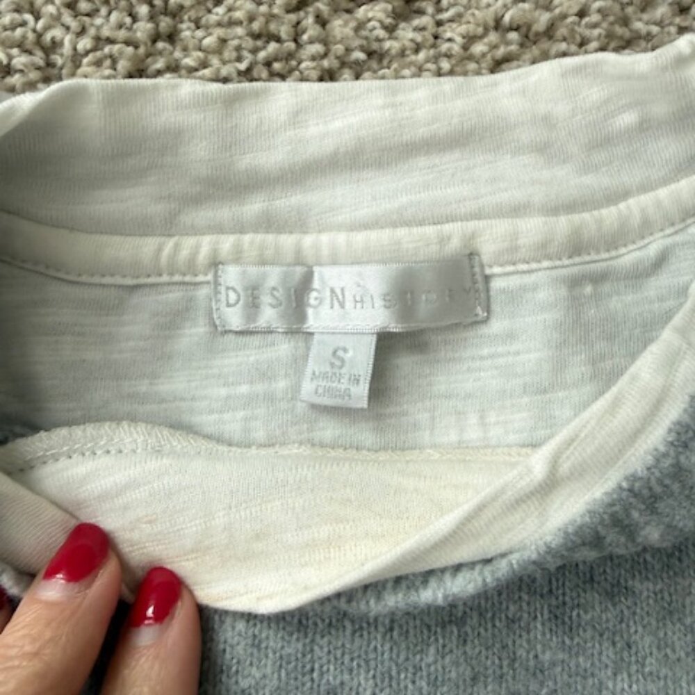 Evereve Design History Lizzy Two-fer Pullover Sweater - Picture 2 of 2